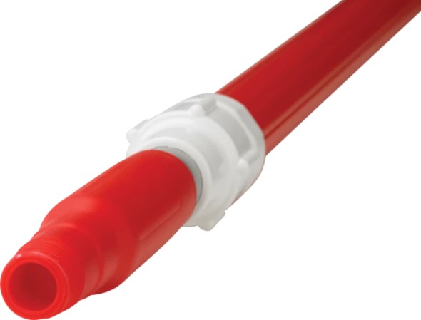 Алюминиевая телескопическая ручка, красная, 1575 - 2780мм, Vikan