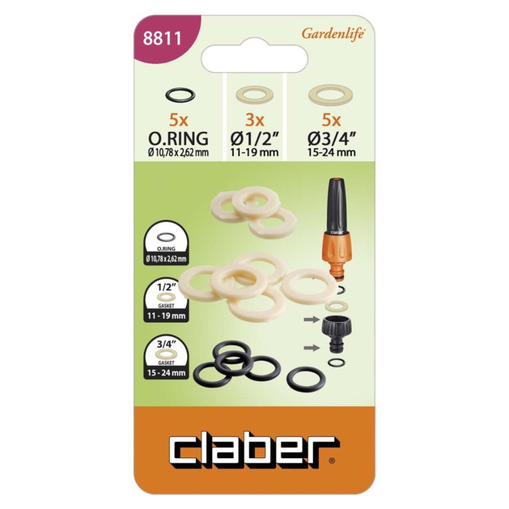 Комплект прокладок Claber (блистер)