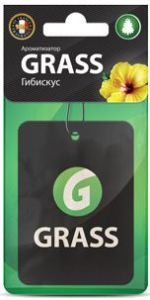 Картонный ароматизатор GRASS (гибискус)