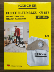 Фильтр-мешки KFI 657 для пылесосов Karcher SE , 4 шт