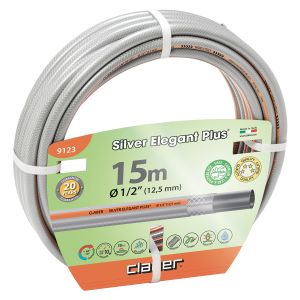 Шланг поливочный Claber Silver Elegant Plus 1/2'' (12-17MM) 15 м.