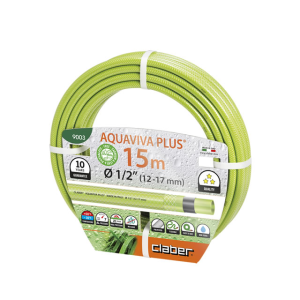 Шланг поливочный Claber Aquaviva Plus 1/2'' (12-17MM) 15 м.