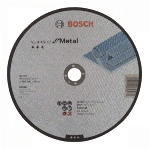 Отрезной круг Bosch МЕТАЛЛ 230х3мм SfM. прямой