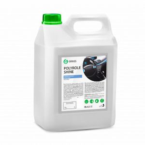 Полироль для кожи, резины и пластика  "Polyrole Shine" глянцевый блеск (канистра 5кг)