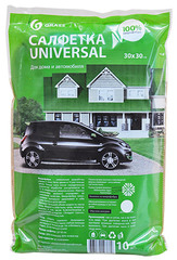 Салфетка микрофибра 30*30 (10шт) СА-120 УПАК