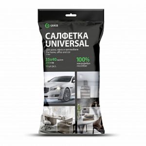 Салфетка микрофибра Grass 250 г/м 35*40 (10шт)