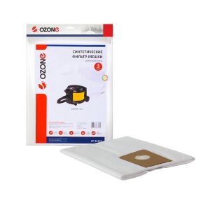 Фильтр-мешки синтетические OZONE для Karcher T 201 (3 шт.)