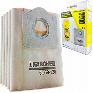 Фильтр-мешки для пылесосов серии A, SE, WD, MV, 5 шт