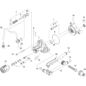 Крышка помпы, K7, Karcher | 5.062-149.0