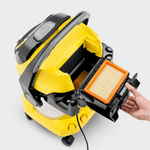 Плоский складчатый фильтр для пылесосов Karcher серии WD 4/5/6