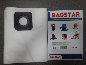 Фильтр-мешки синтетические для Karcher WD 3 (5 шт.), FB 20