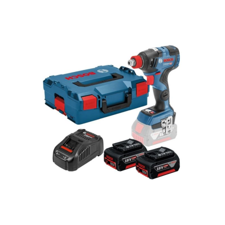 Аккумуляторный ударный гайковерт BOSCH GDX 18V-200 C L-BOXX