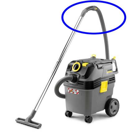 Колено пластмассовое под защелку, DN 35, Karcher NT 22/1, 2.889-199.0