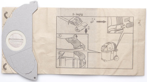 Фильтр-мешки для пылесосов Karcher серии SE, 5 шт