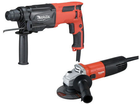 Перфоратор MAKITA MT M 8701 в чем. + Одноручная углошлифмашина MAKITA MT M 9511