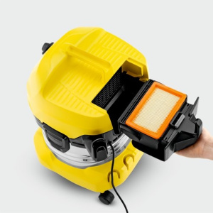 Плоский складчатый фильтр для пылесосов Karcher серии WD 4/5/6