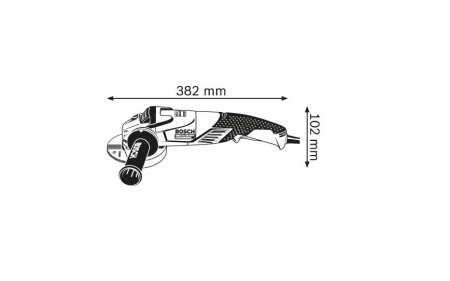 Угловая шлифмашина Bosch GWS 15-125 CIEH Professional (0.601.830.322)