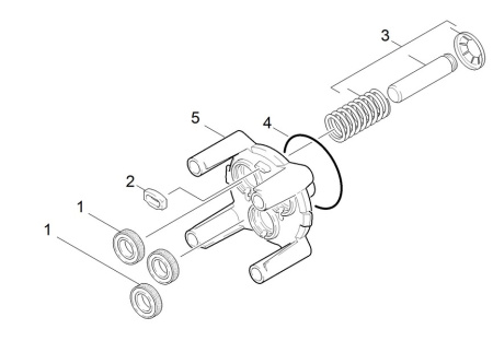Уплотнительное кольцо с проточкой, 12х20х4/6, Karcher