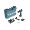 Аккумуляторная ударная дрель-шуруповерт MAKITA HP 332 DWAX1 в чем. + набор бит