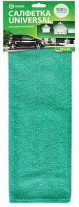 Салфетка микрофибра универс 35*40 (1шт) УПАК