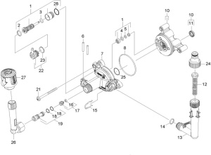Крышка помпы, K7, Karcher | 5.062-149.0