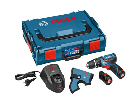 Аккумуляторная ударная дрель-шуруповерт BOSCH GSB 10,8-2-LI L-BOXX