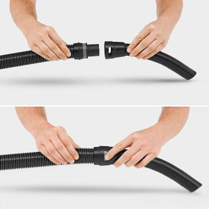 Рукоятка всасывающего шланга пылесосов Керхер WD 3-WD 7