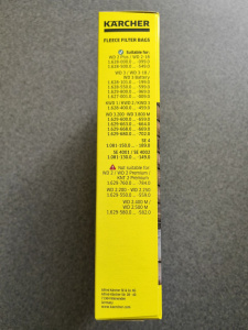 Фильтр-мешки для пылесосов серии WD 2/3, SE 4001/4002, 4 шт