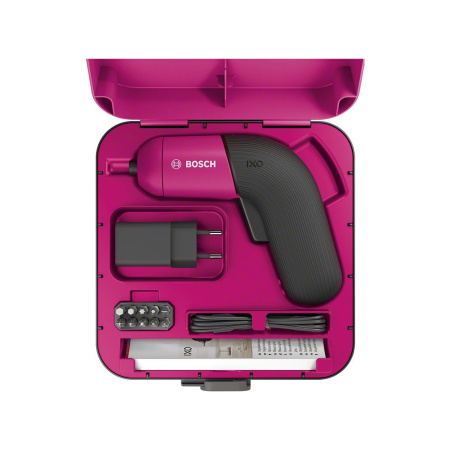 Аккумуляторный шуруповерт BOSCH IXO VI Colour в кейсе