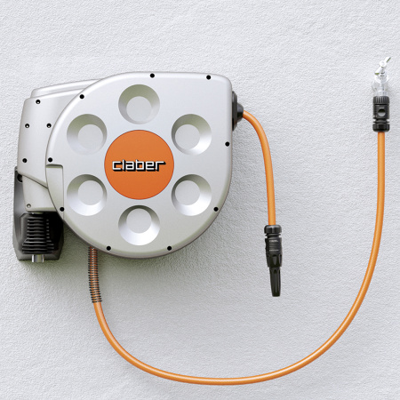 Катушка настенная со шлангом Claber Rotoroll Evolution 20 m