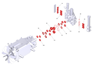 Насосный комплект HD 5,6,7, Karcher, 2.883-997.0