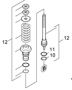 Байпасный клапан для аппаратов без нагрева (HD), Karcher