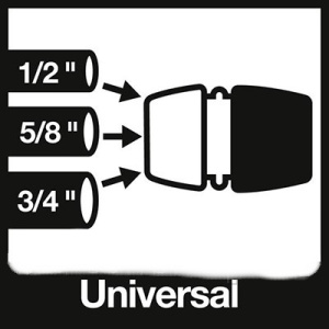Коннектор для шланга 1/2'', 5/8'', 3/4'', Karcher