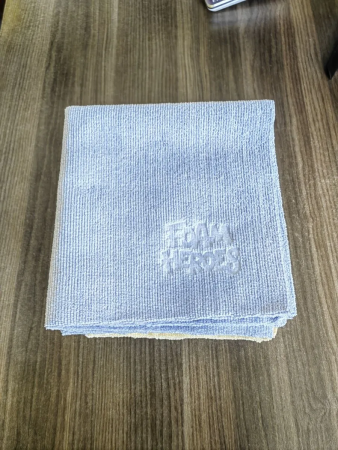 Foam Heroes Terry Wipe универсальная двусторонняя микрофибра без оверлока 35х35см (9шт), 300г/м2