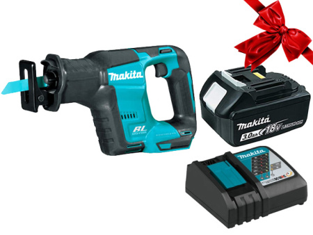 Аккумуляторная сабельная пила MAKITA DJR 188 Z в кор. + АКЦИЯ (BL1830B + DC18RC)