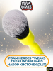 Foam Heroes Tweaks Detailing Brushes набор кисточек (2шт), FHA071