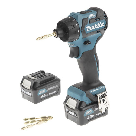 Аккумуляторная дрель-шуруповерт MAKITA DF 032 DWMX1 в чем.+ набор бит