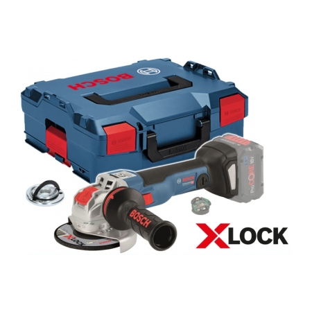Угловая шлифмашина Bosch GWX 18V-10 C в чем. (Без АКБ и ЗУ)